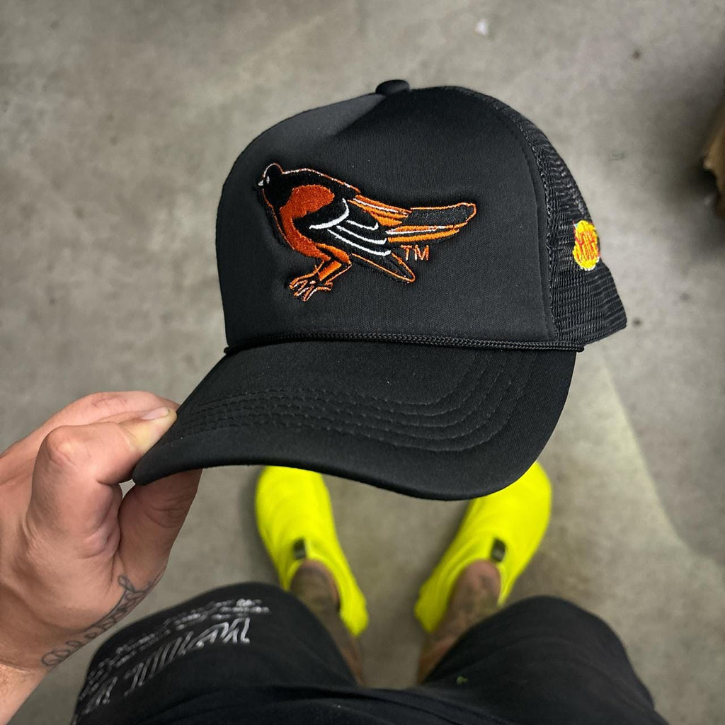 Baltimore Orioles Seinfeld trucker hat
