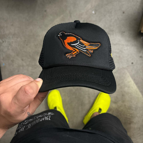 Baltimore Orioles Seinfeld trucker hat