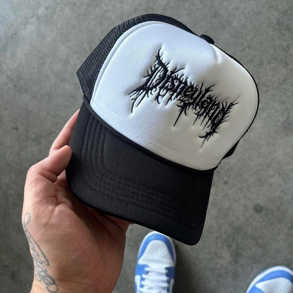 Disney Death metal trucker hat