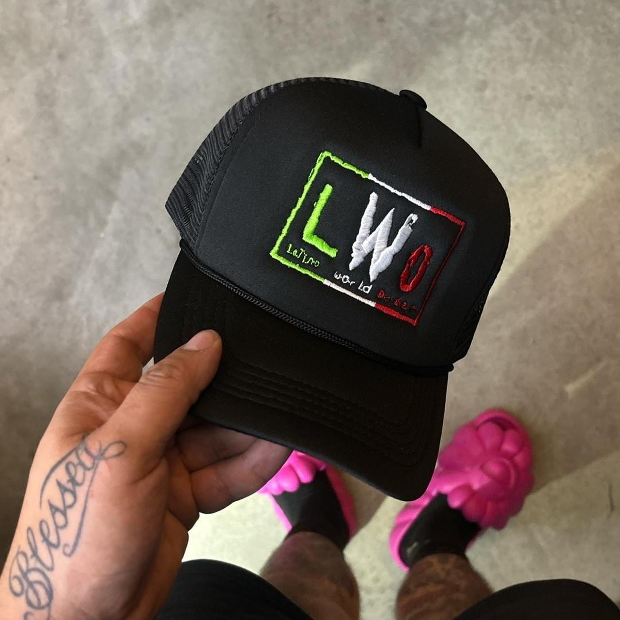LWO Latino world order Trucker hat