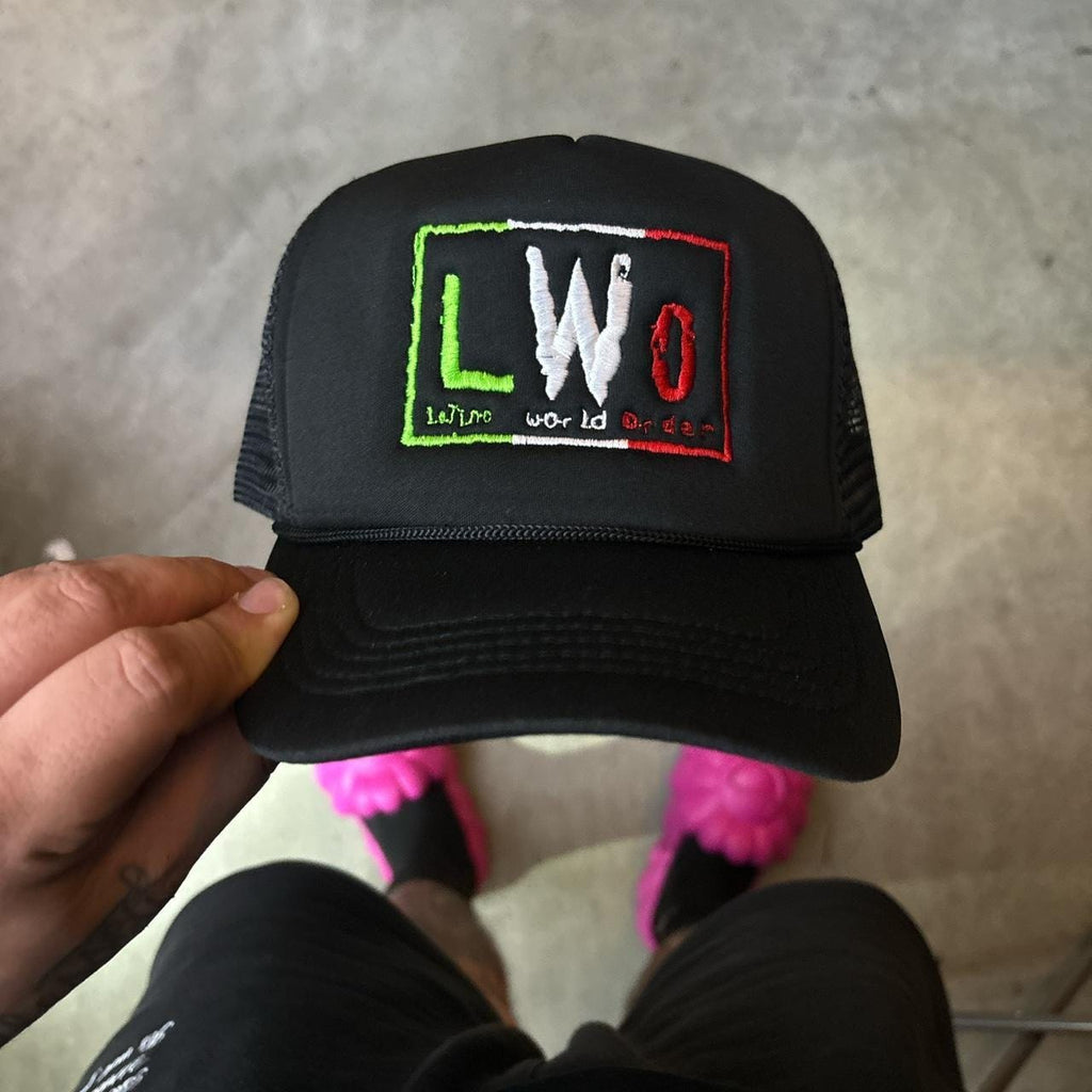 LWO Latino world order Trucker hat