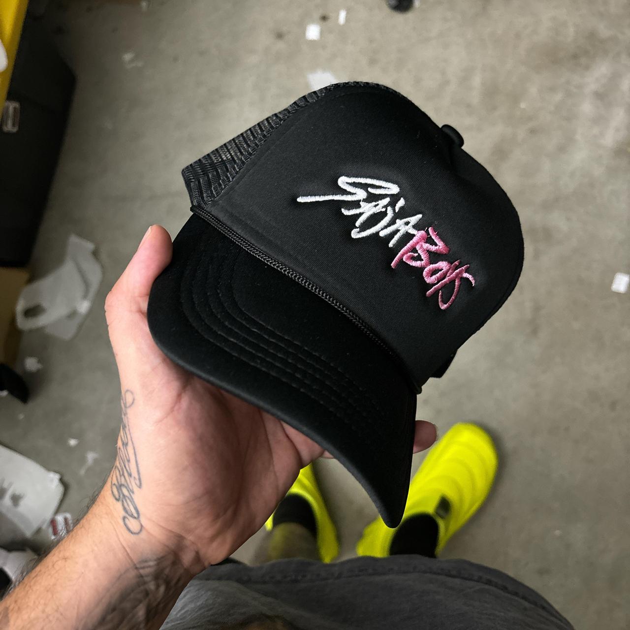 Saja Boys K-pop demon hunters trucker hat