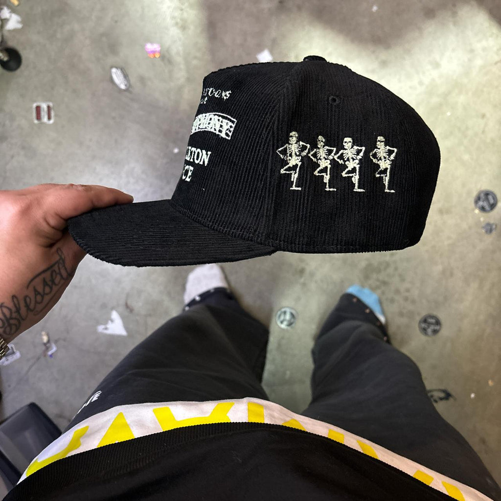 Disney "The Skeleton Dance" corduroy cap