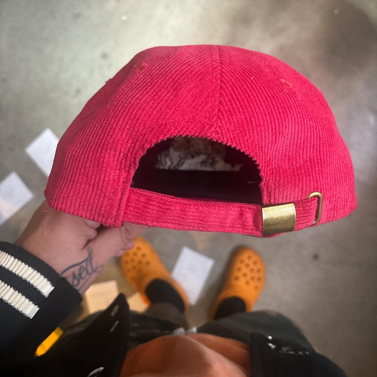 Marlboro corduroy cowboy hat
