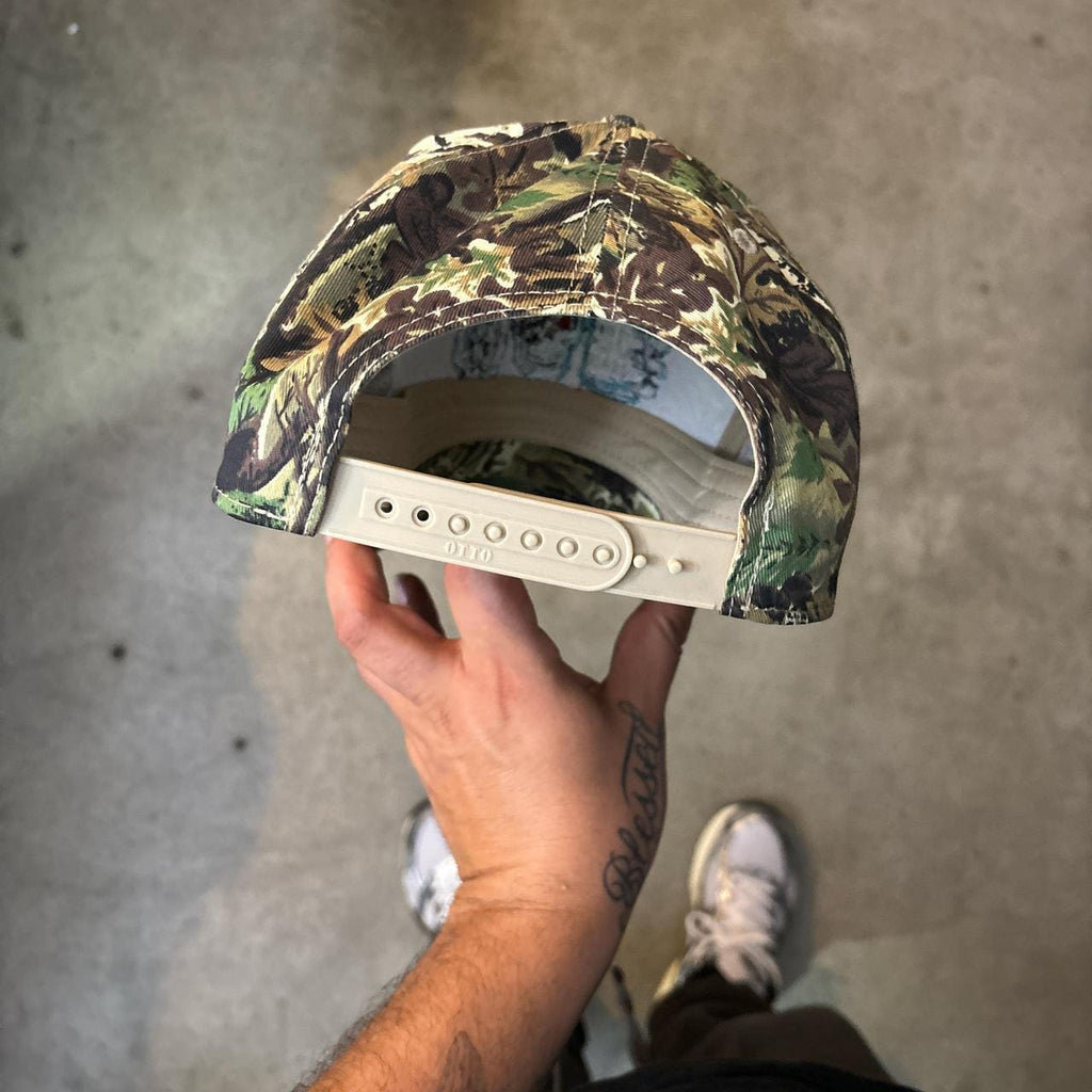 Stone cold Steve Austin whoop ass camo SnapBack