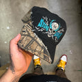 Stone Cold Steve Austin  barb wire real tree camo hat