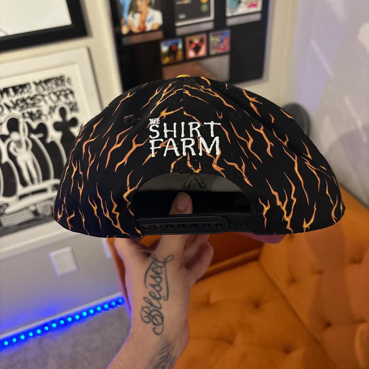 Disney Powerline all over hat