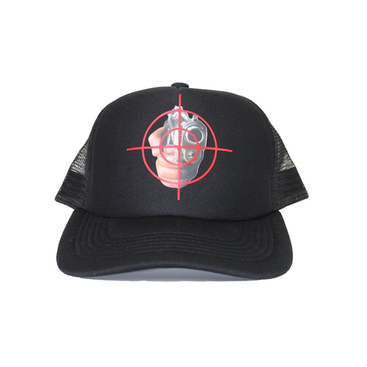 Target Practice Brand New Black Trucker Hat