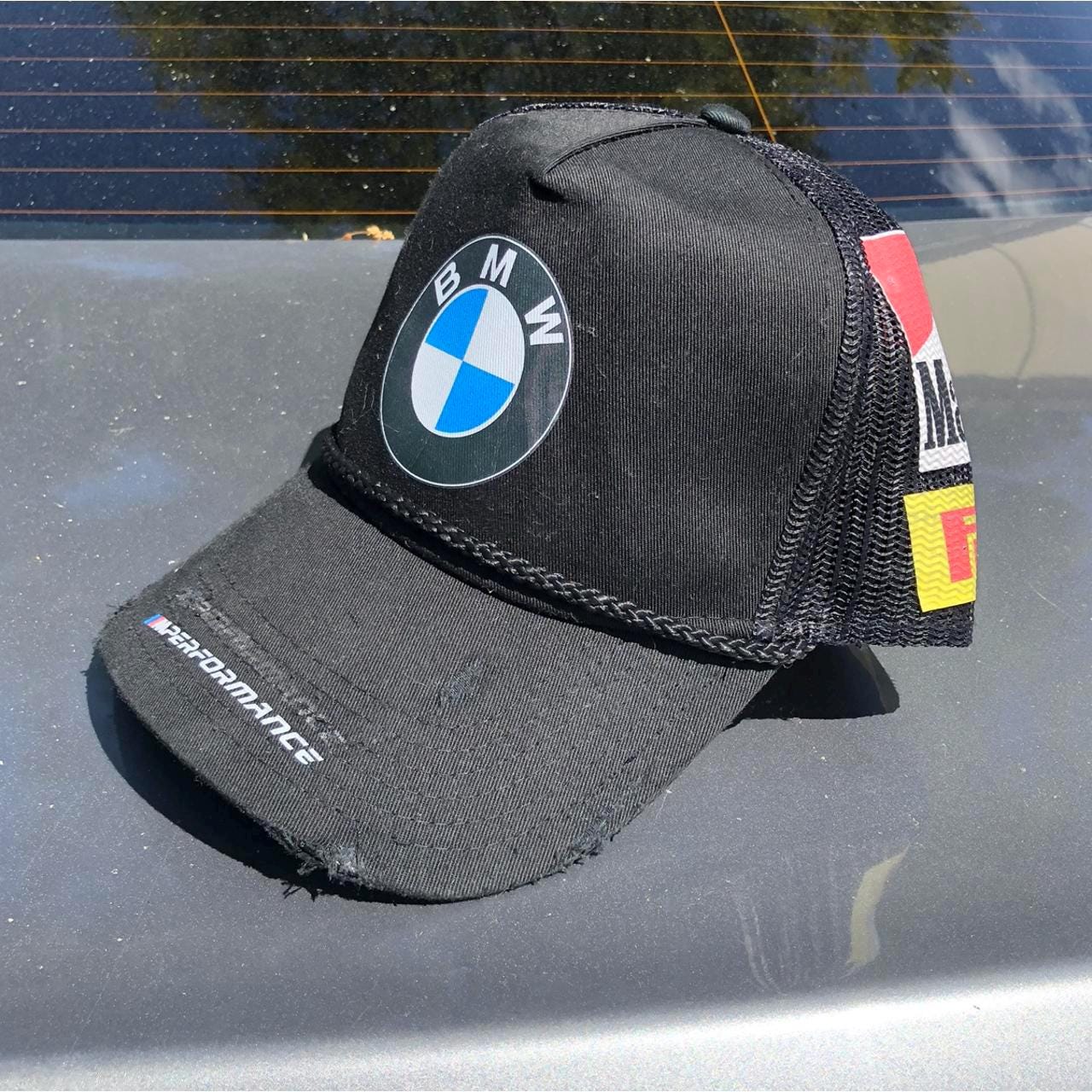 Vintage BMW trucker.