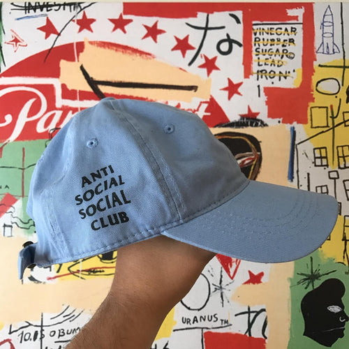 anti social social club hat.