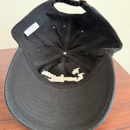 Beverly Hills Hotel Dad Hat – Black Embroidered LA Souvenir Cap