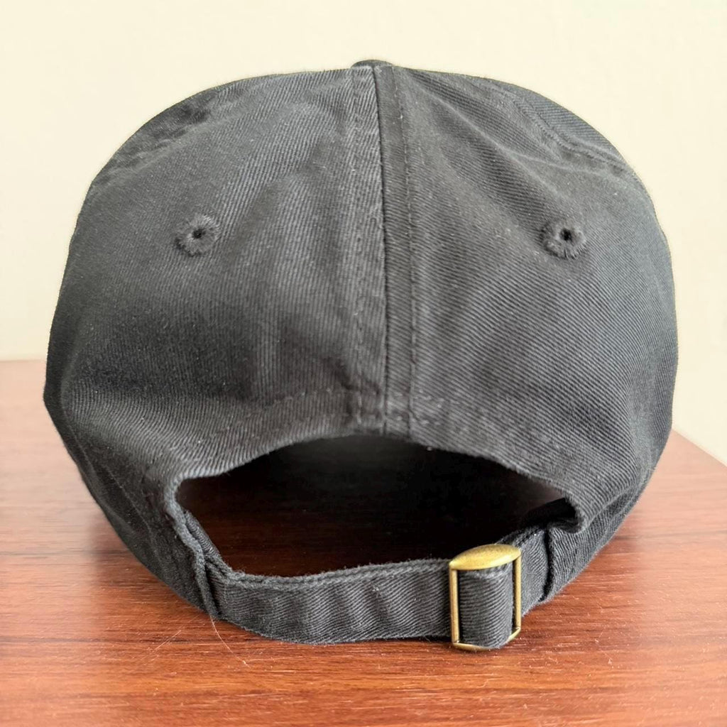 Beverly Hills Hotel Dad Hat – Black Embroidered LA Souvenir Cap