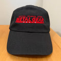 Black and red Metal Gear Solid hat