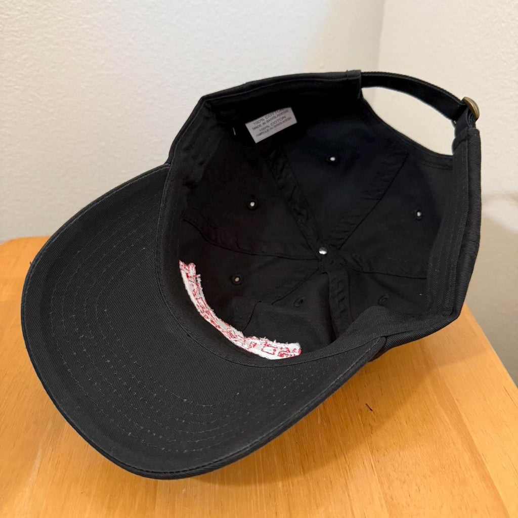 Black and red Metal Gear Solid hat