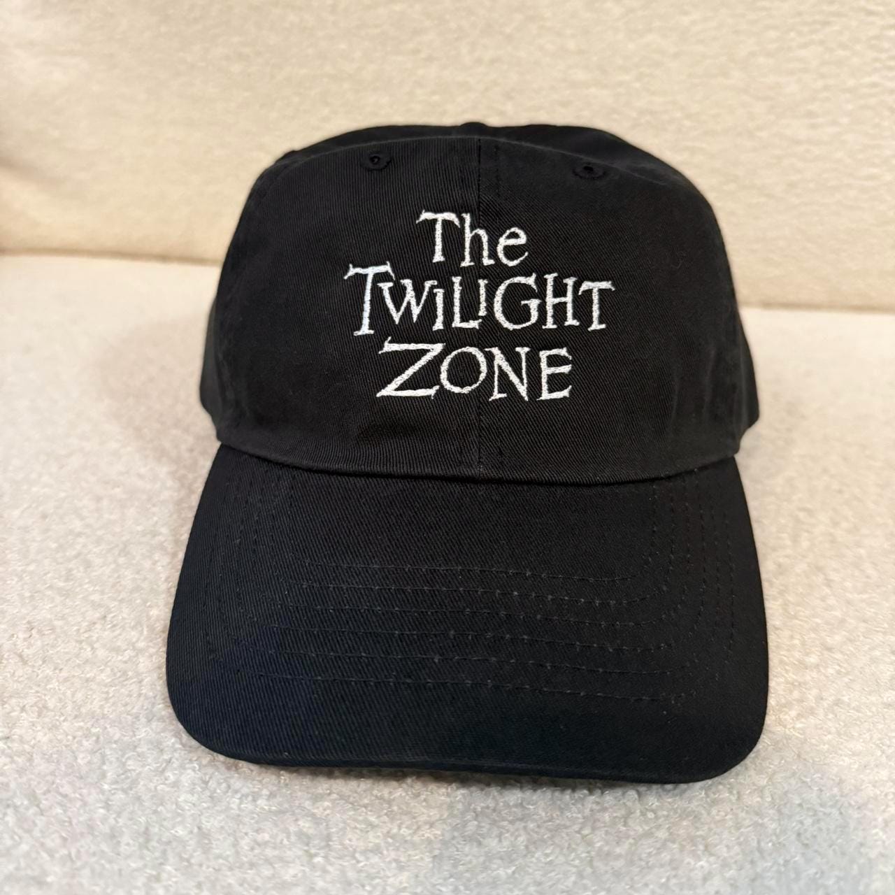 The twilight zone strap back dad hat