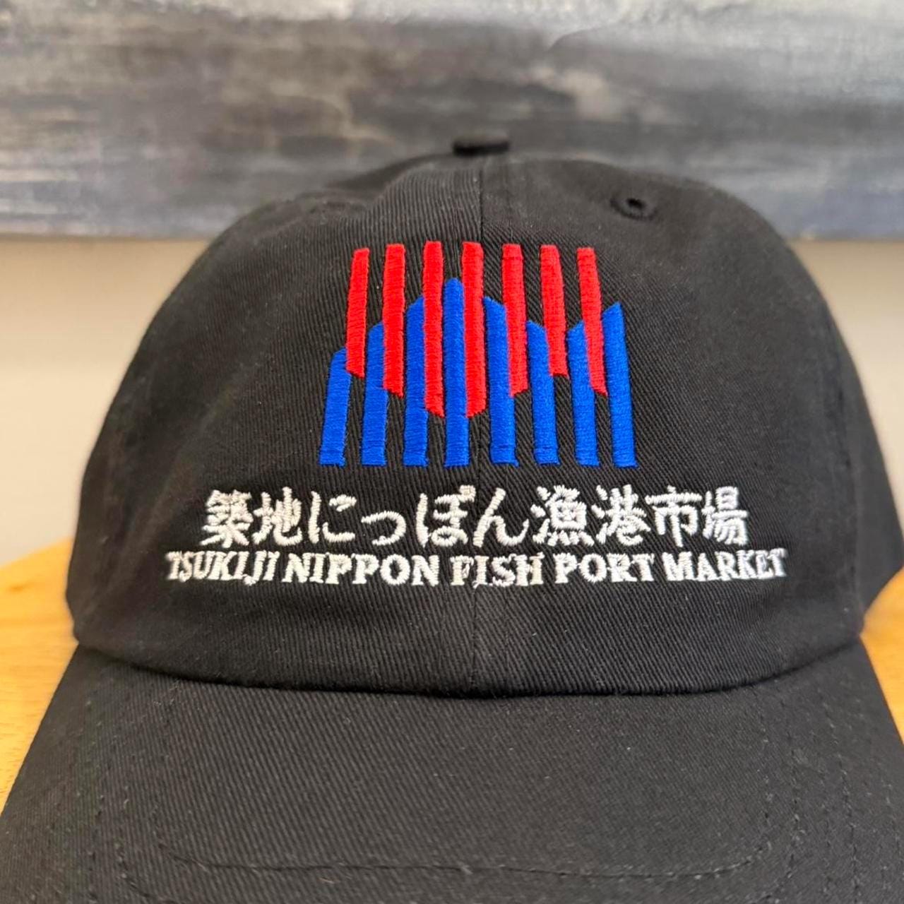 Tsukiji nippon fish port market Strap back hat