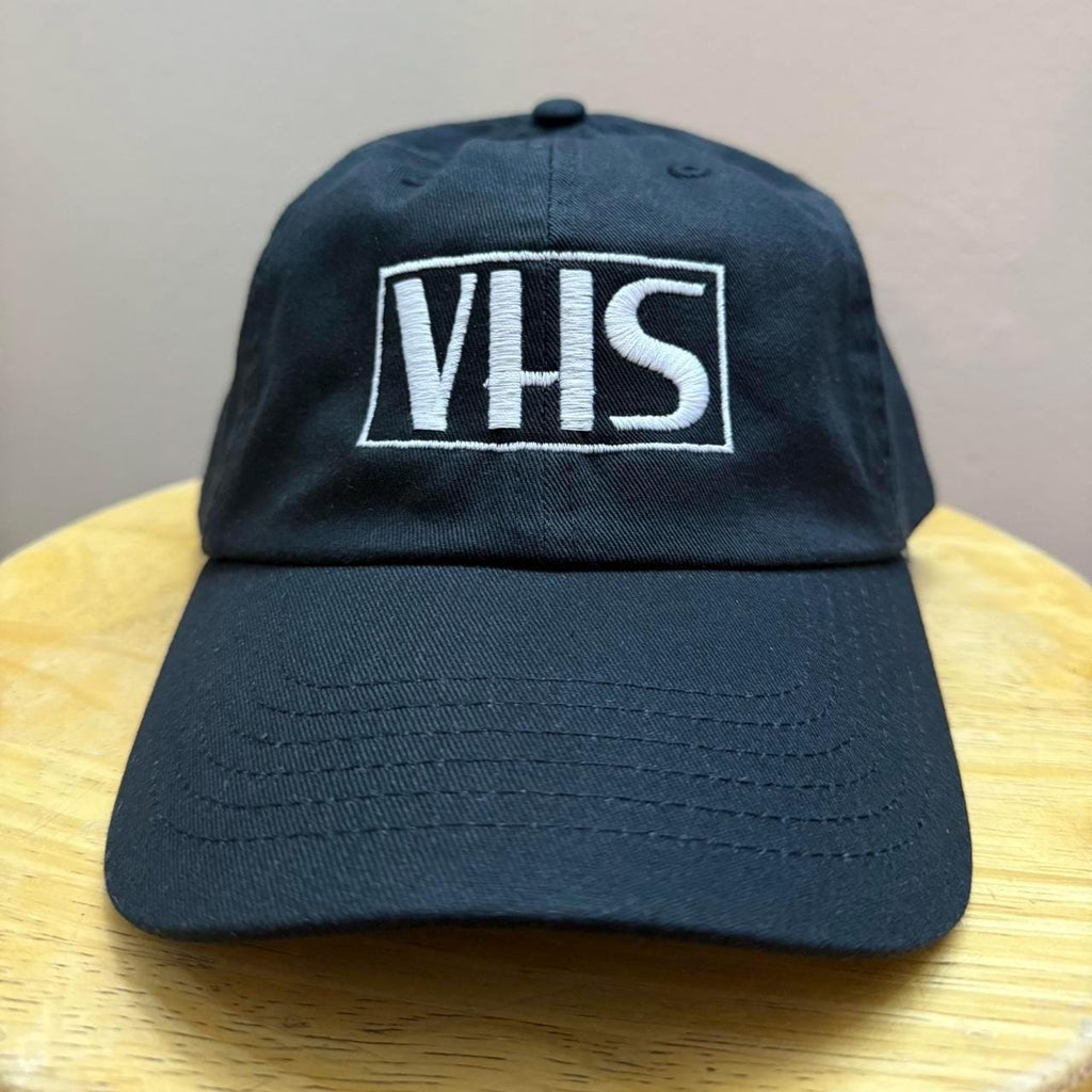 VHS strap back hat