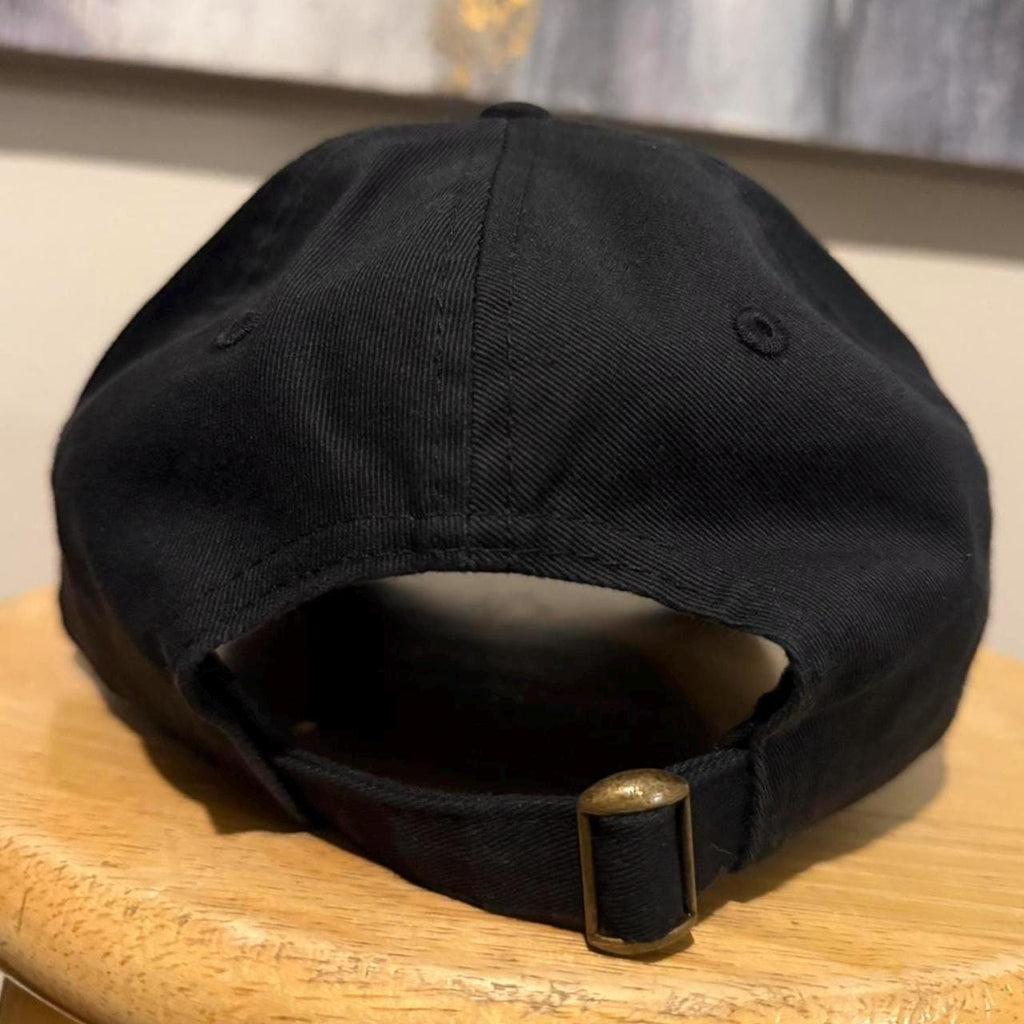 Seiko watches black strap back dad hat