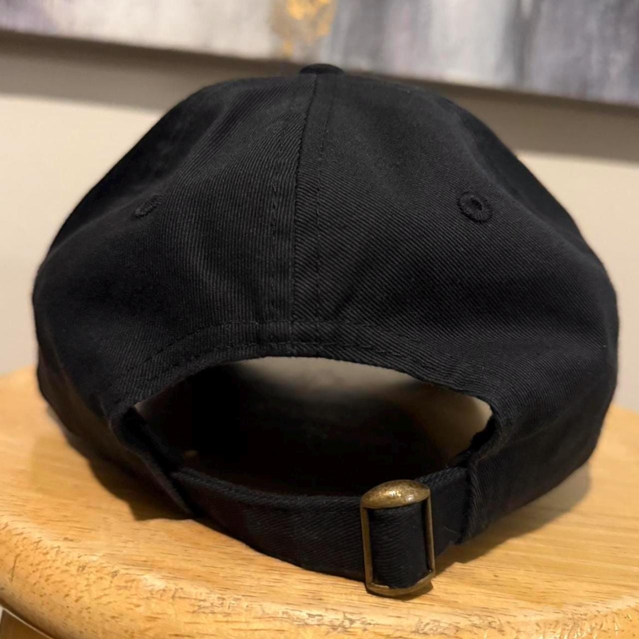 Seiko watches black strap back dad hat