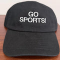 Go Sports! Strap back dad hat