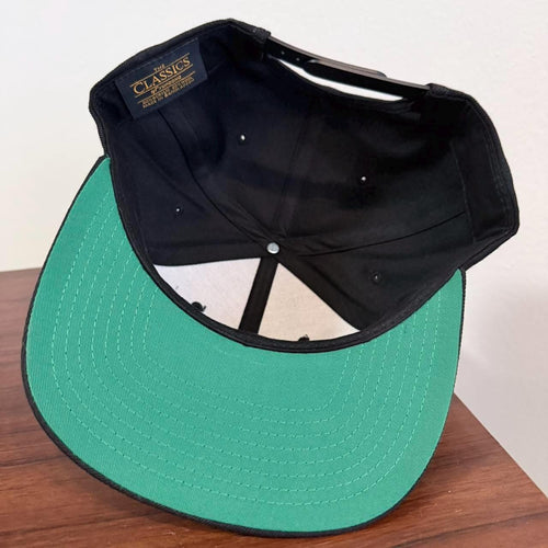 Black and purple Gamecube snapback hat