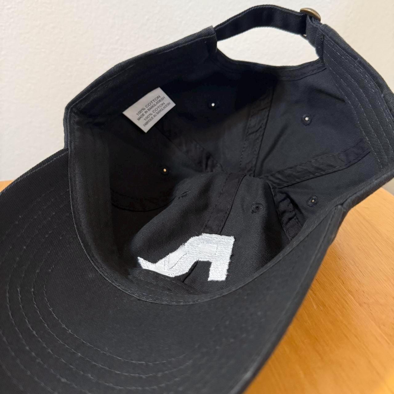 Black and white Rockstar Games cap