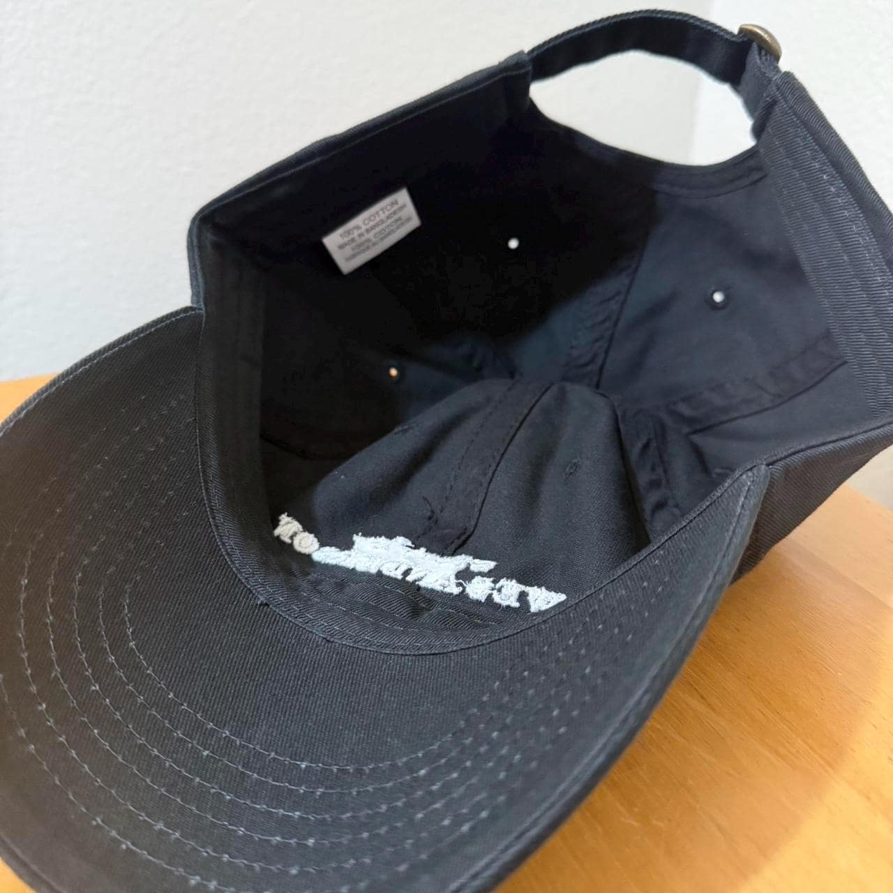 Wes Anderson Story By Wes Anderson black cotton cap