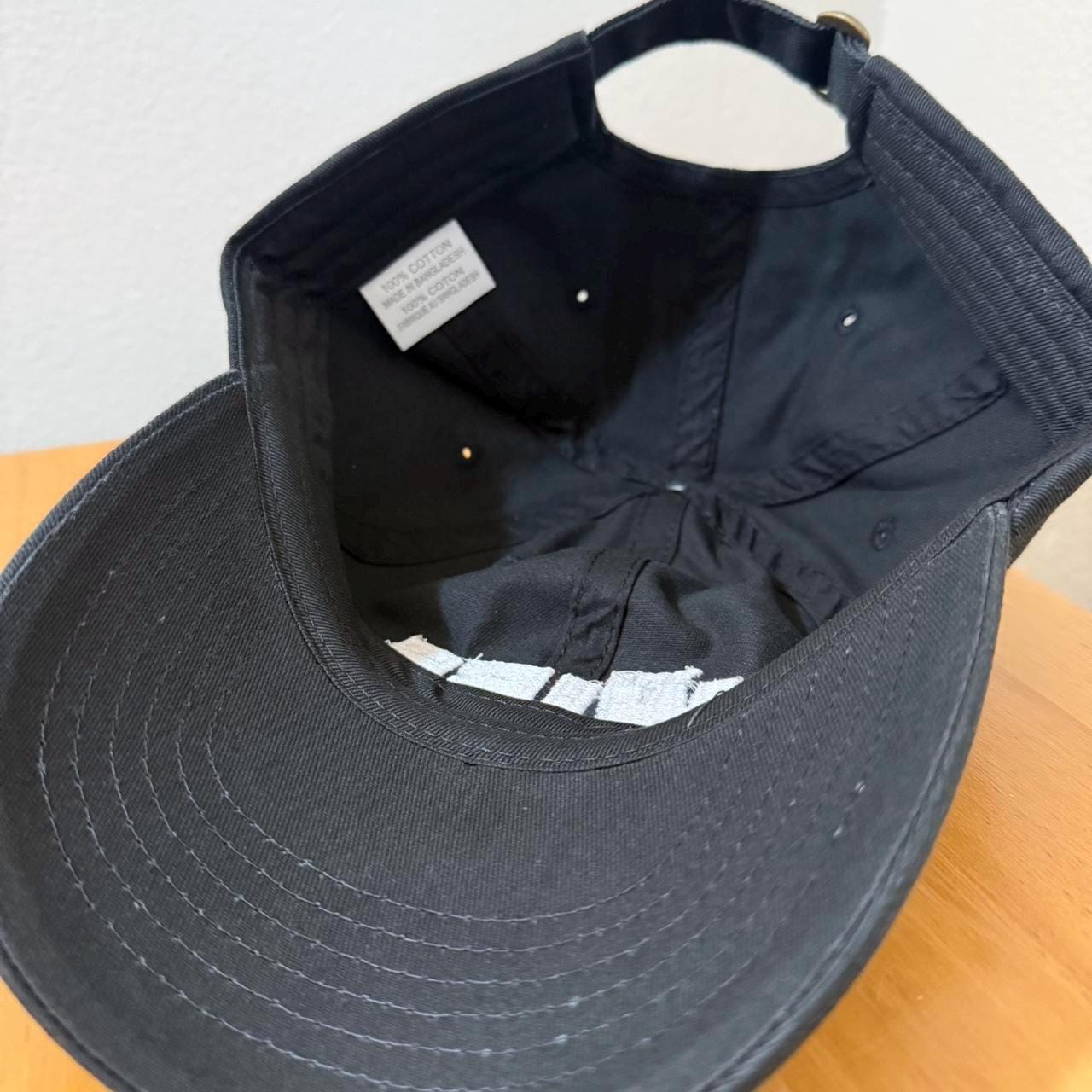 The Wire black cotton StrapBack hat