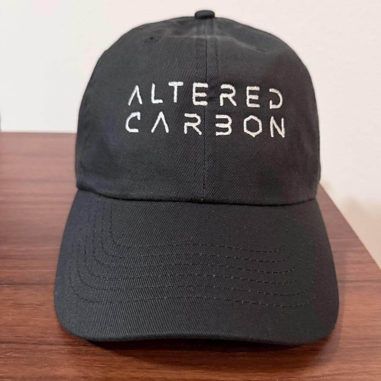 Altered carbon strap back dad hat