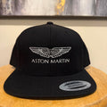 Black Aston Martin snapback hat
