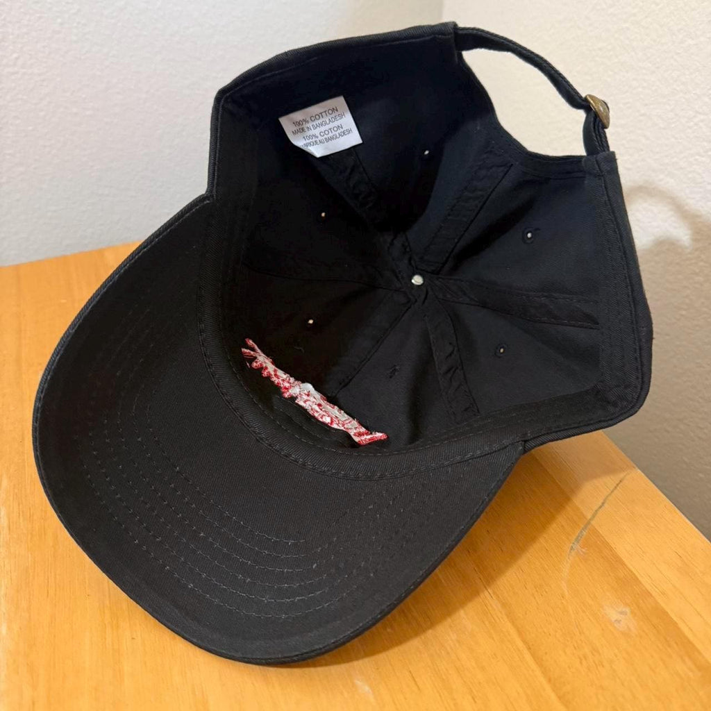 The warriors strap back dad hat