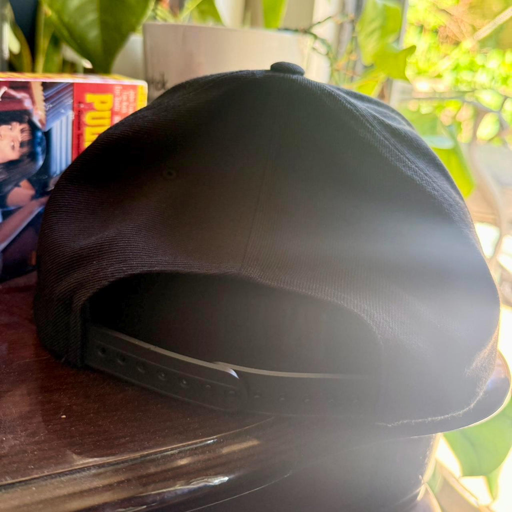 VHS black SnapBack hat