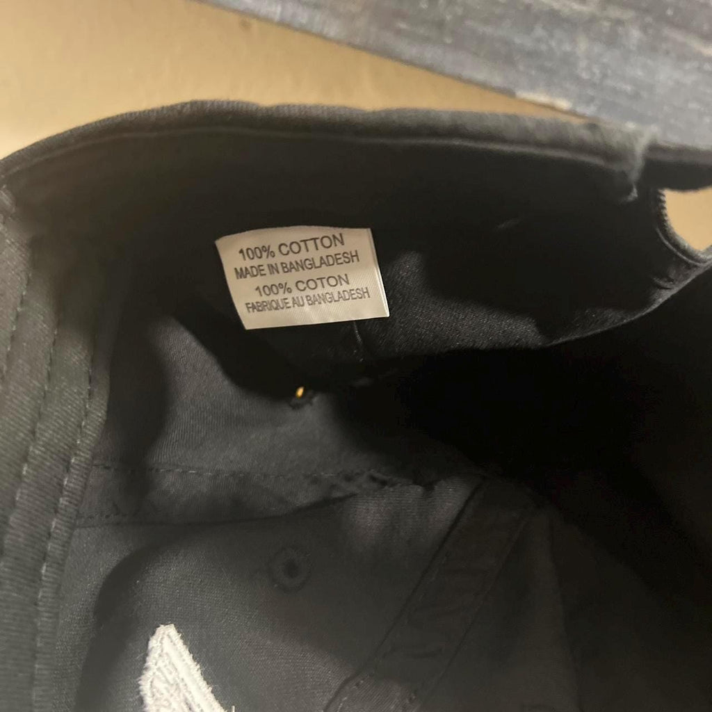 Aston Martin strap back dad hat in black