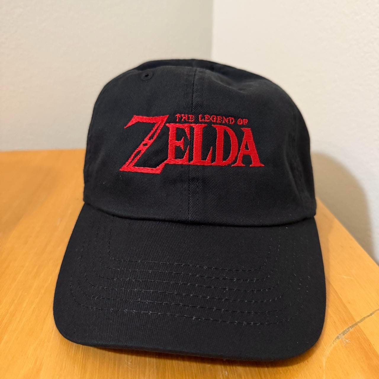 Black and red The Legend of Zelda cotton baseball cap
