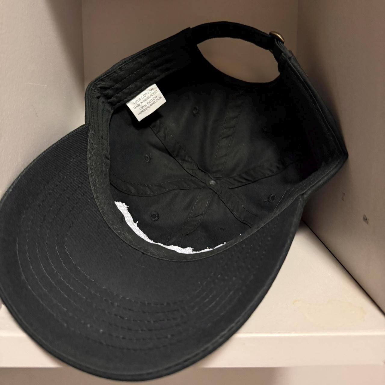 Full Metal Alchemist black and white strap back dad hat