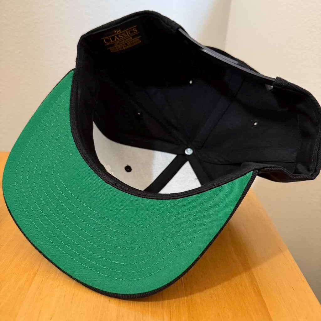 Black and gold Fallout 4 Vault Tec snapback hat