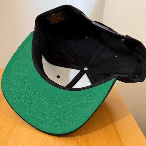 Black and gold Fallout 4 Vault Tec snapback hat