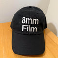 8mm film strap back dad hat